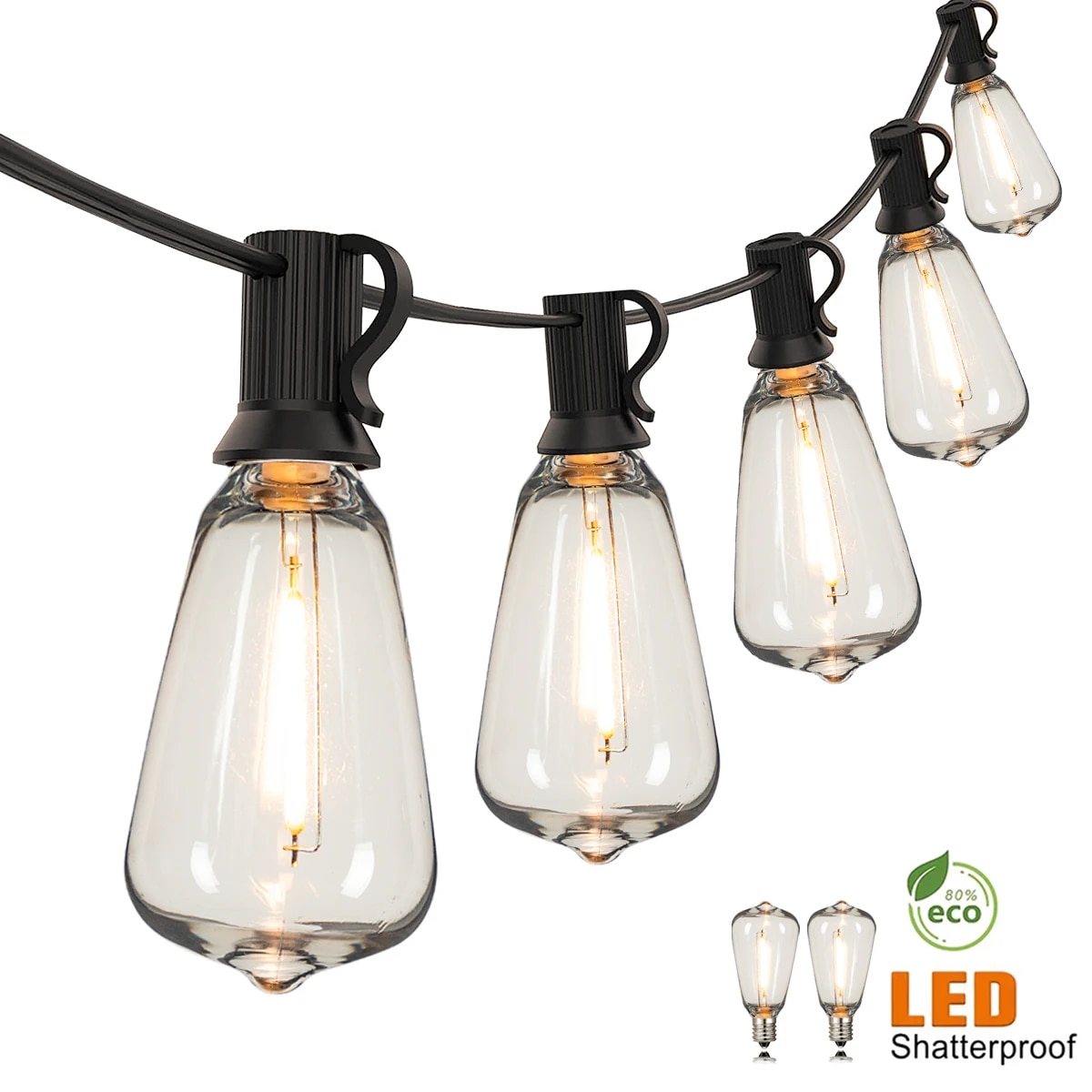 Outdoor Power Hub - Luzes de Cordão ST38 110V com
