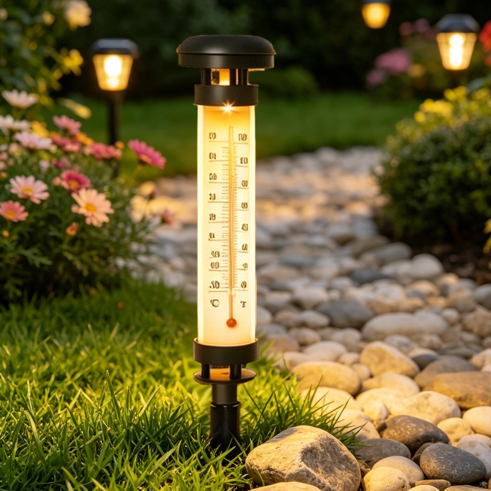Luzes solares para caminhos, a - Outdoor Yard Power Stake avaliação e preço