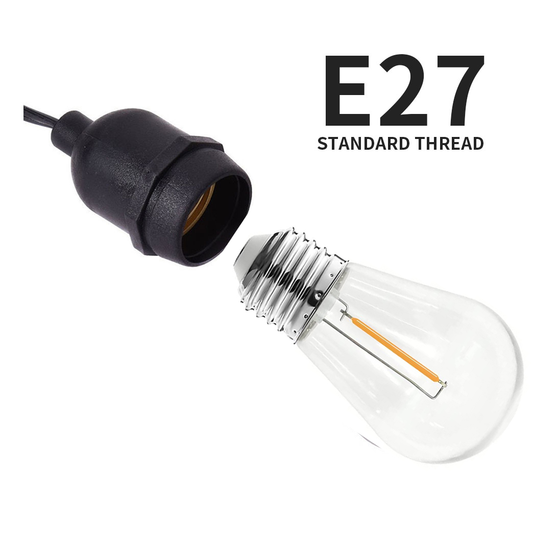 Nova Lâmpada LED de Filamento  - Outdoor Power Lead Cover avaliação e preço