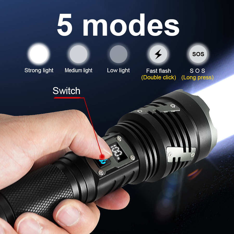Lanterna led de alta potência  - Quality Outdoor Power avaliação e preço