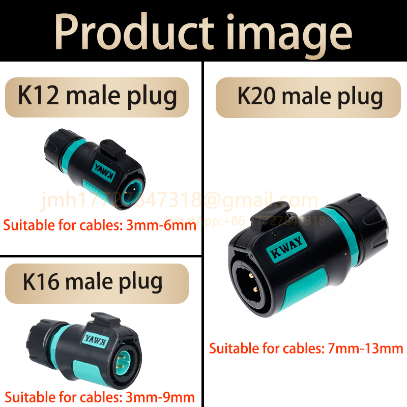 1 conjunto de conectores à pro - Outdoor Power Lead avaliação e preço