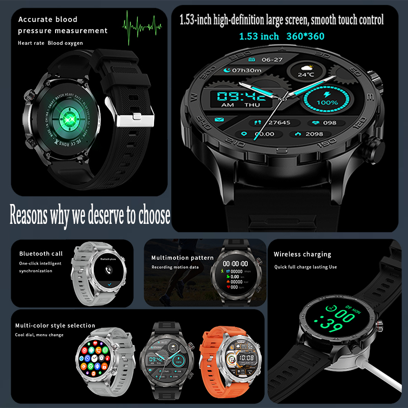 Novo Relógio Inteligente GPS p - Outdoor Power Lead avaliação e preço