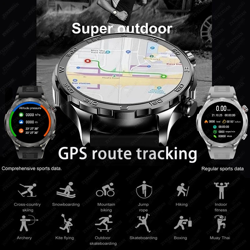 Novo Relógio Inteligente GPS p - Outdoor Power Lead avaliação e preço
