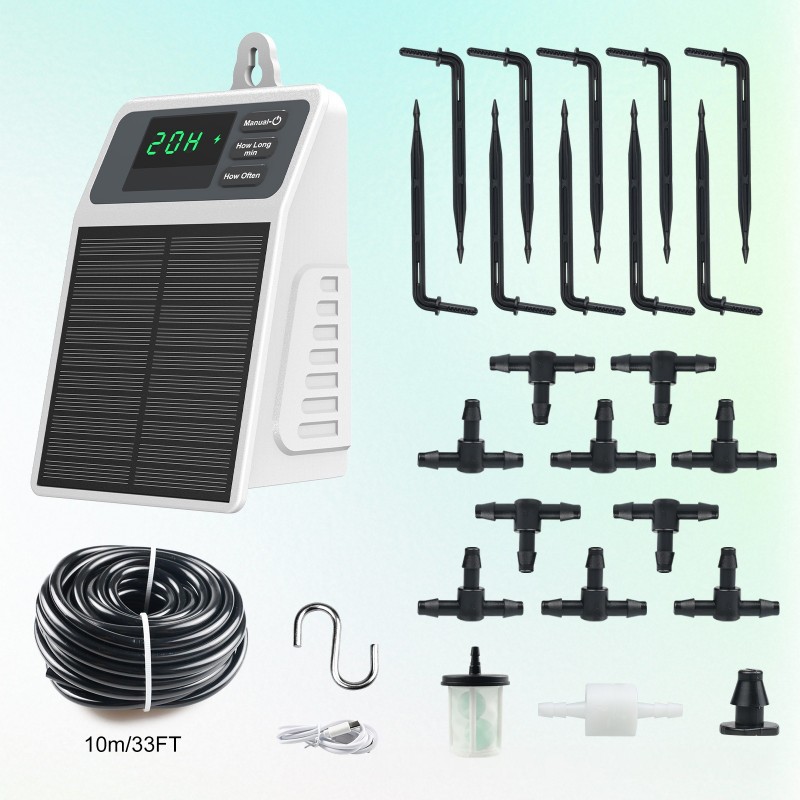【NELISTMAS】 Kit de irrigação p - Outdoor Power With Timer avaliação e preço