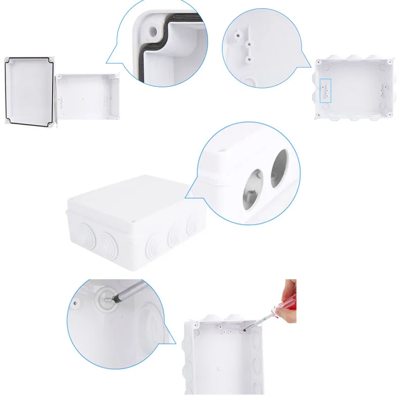 ABS Plástico Caixa De Controle - Outdoor Power Lead avaliação e preço