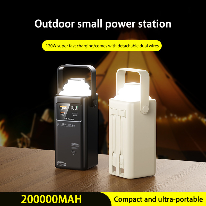 120w power bank 200000mah gran - Outdoor Power Lead avaliação e preço
