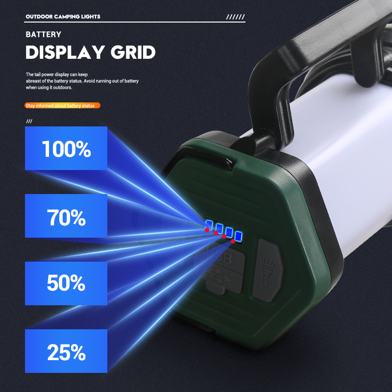 Portátil poderosa lanterna led - Outdoor Usb Power Bank avaliação e preço