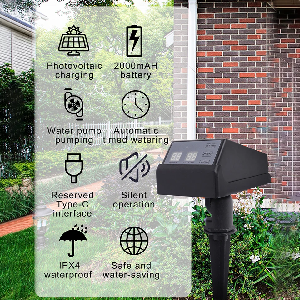 Novo Temporizador de Irrigação - Outdoor Power With Timer avaliação e preço
