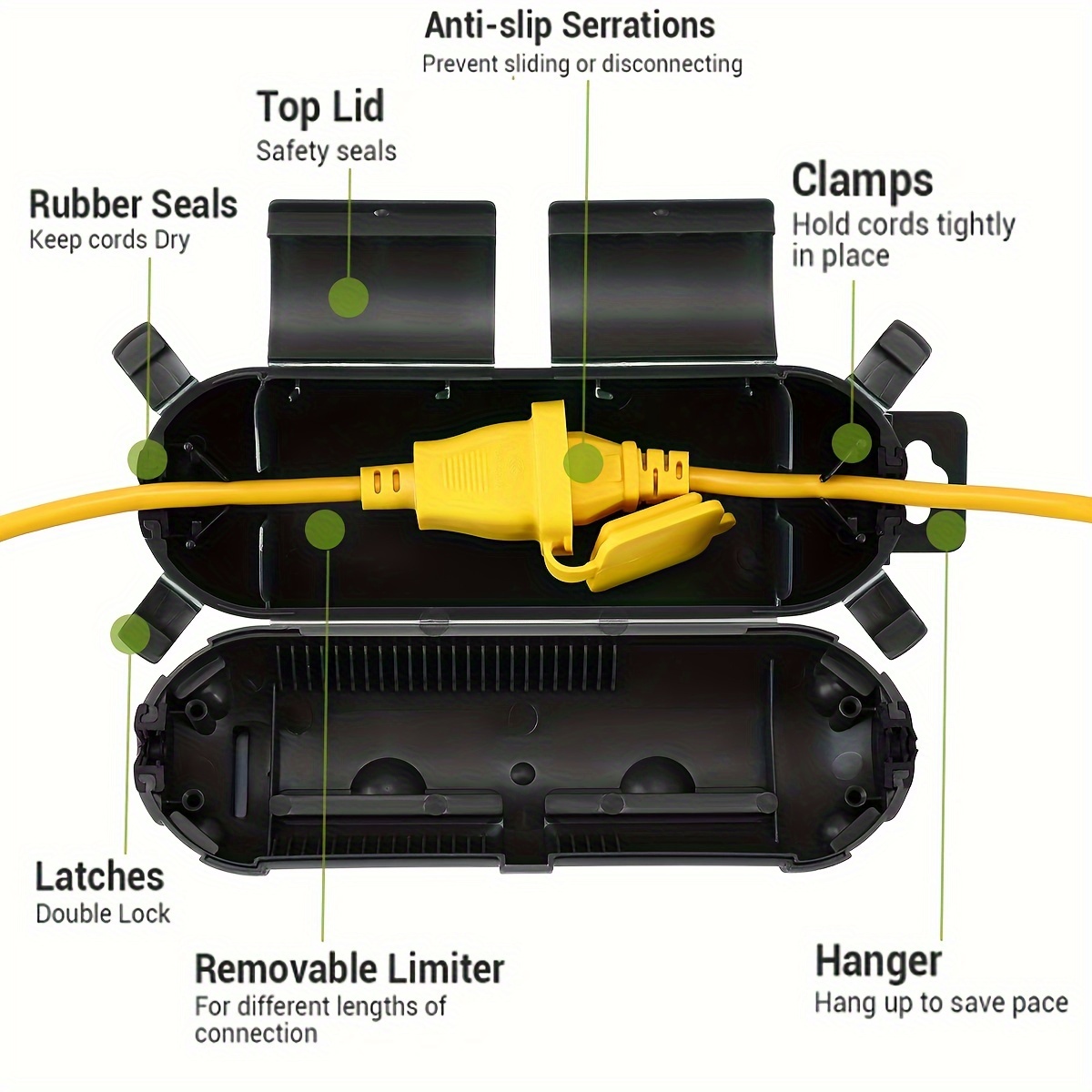 Cabo de extensão plug conexão  - Outdoor Power Hub avaliação e preço