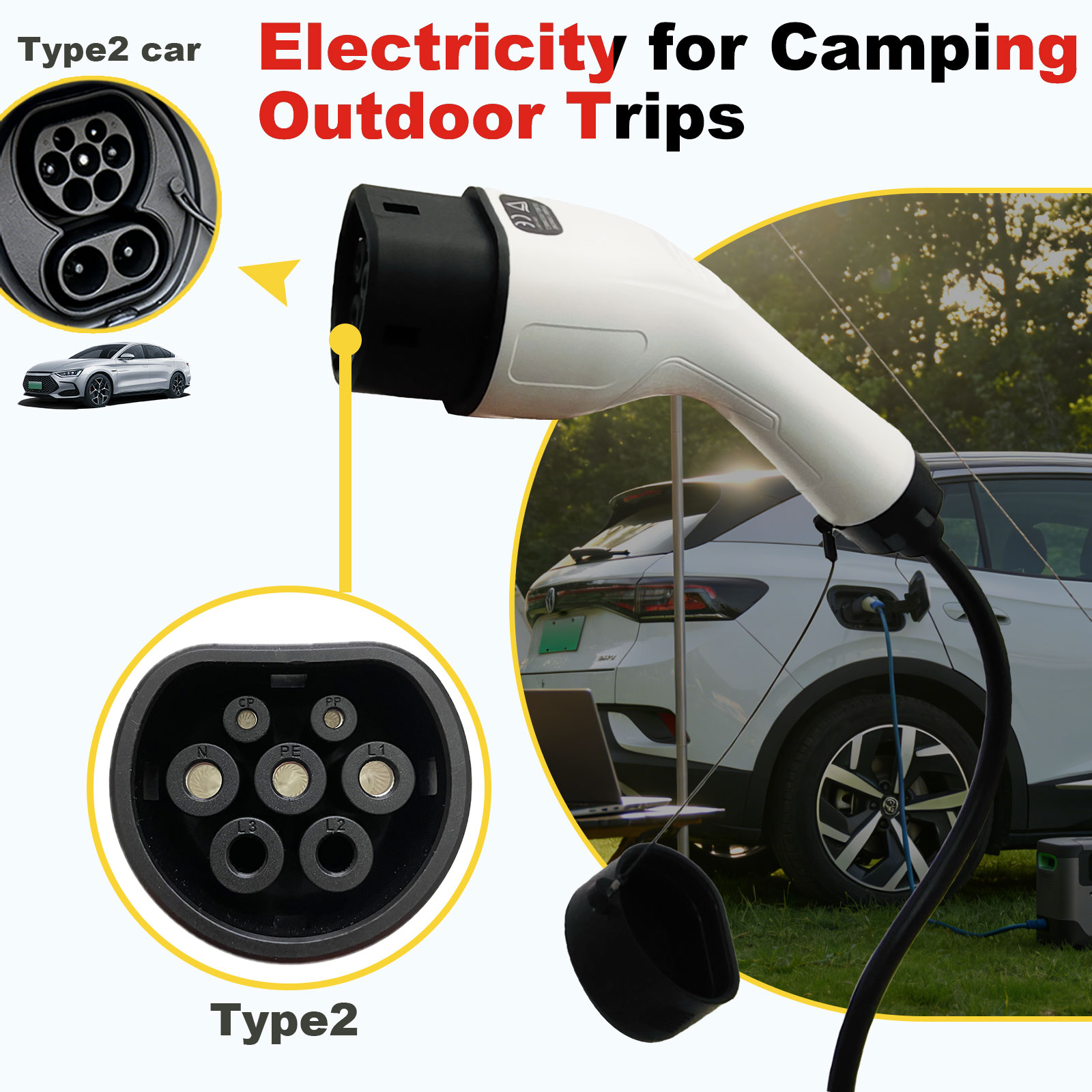 Adaptador de Descarga Tipo 2 V - Outdoor Power Hub avaliação e preço