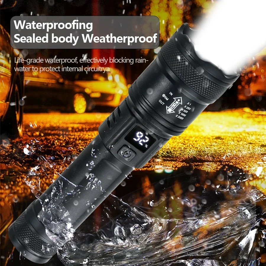 Lanterna LED poderosa com disp - Outdoor Usb Power Bank avaliação e preço