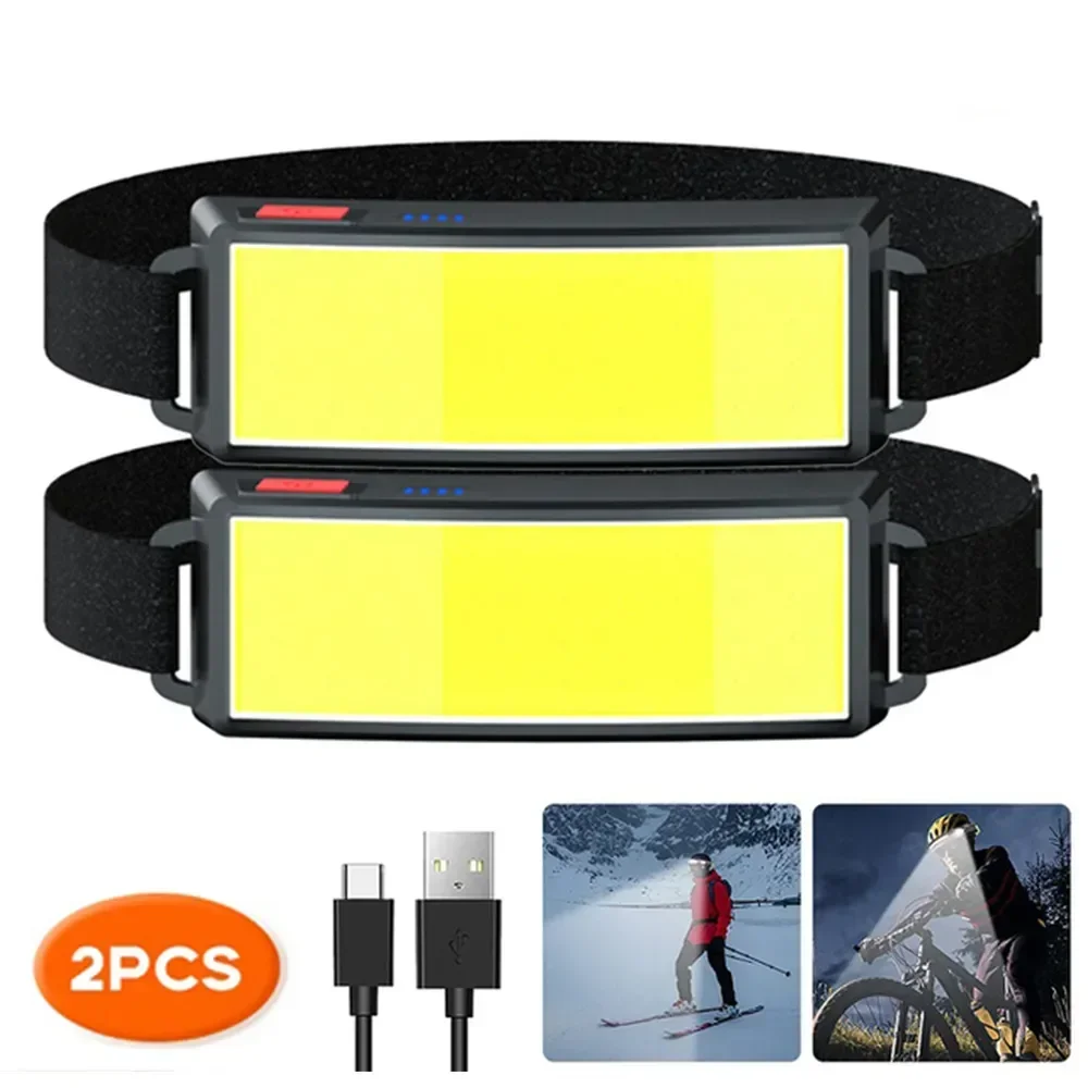 Faróis LED Portáteis COB para  - Outdoor Usb Power Bank avaliação e preço