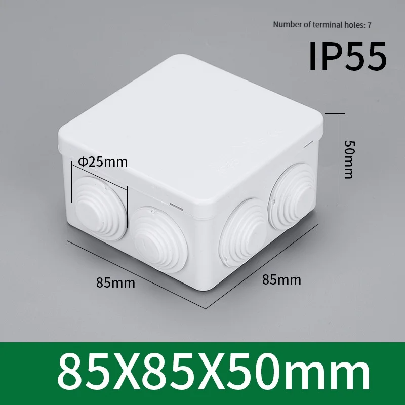 Caixa Plástica Impermeável IP5 - Outdoor Power Lead avaliação e preço