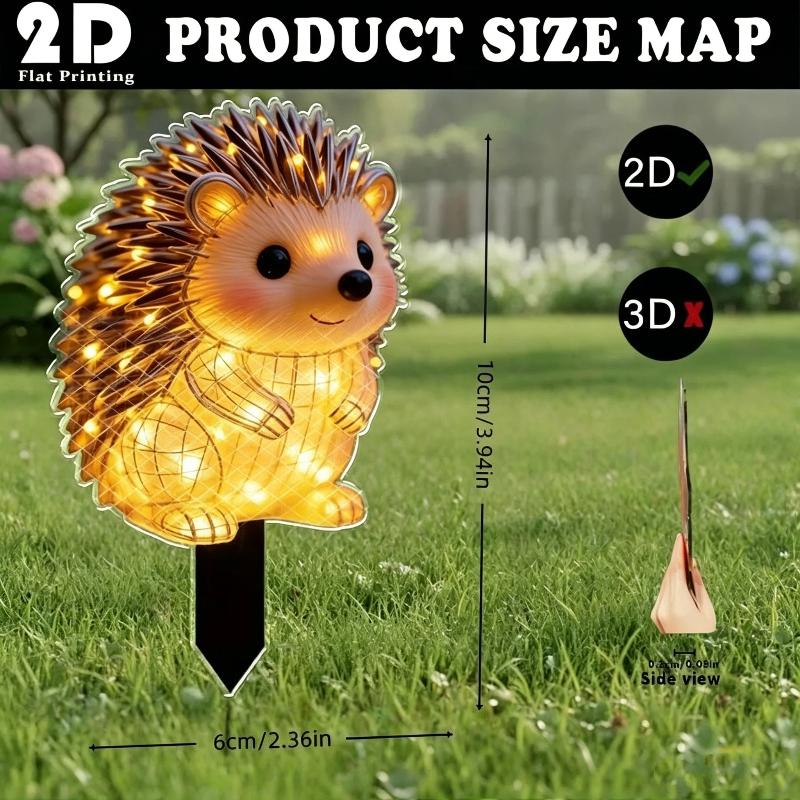 Luzes de Jardim em Forma de Ou - Outdoor Yard Power Stake avaliação e preço