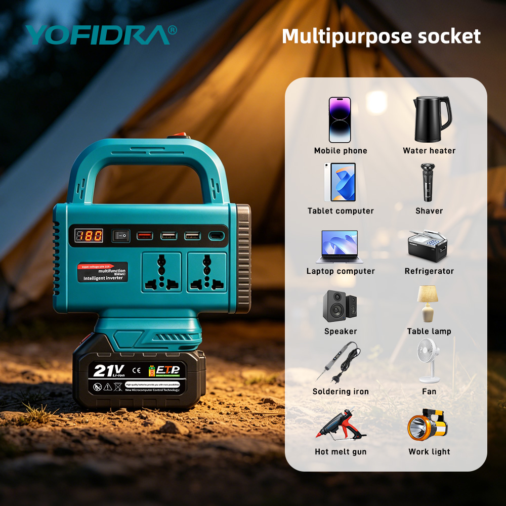 Inversor de energia portátil Y - Outdoor Power Hub avaliação e preço