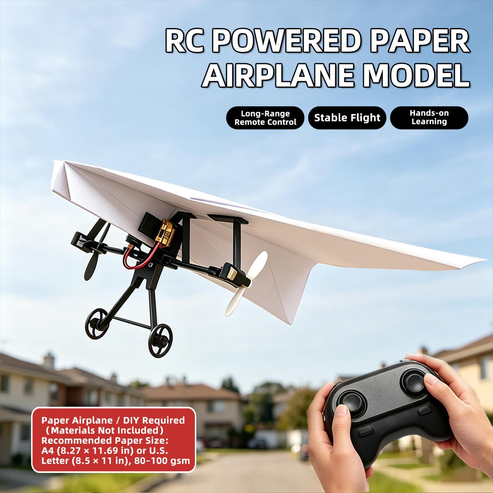 Kit de Avião de Papel com Cont - Outdoor Power Lead avaliação e preço