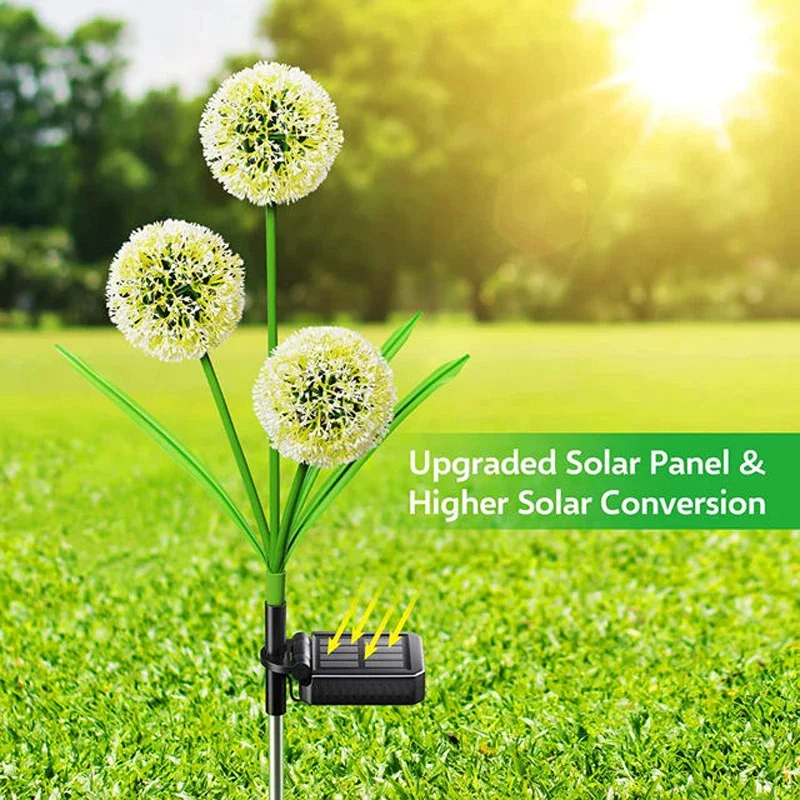 Jardim movido a energia solar  - Outdoor Yard Power Stake avaliação e preço